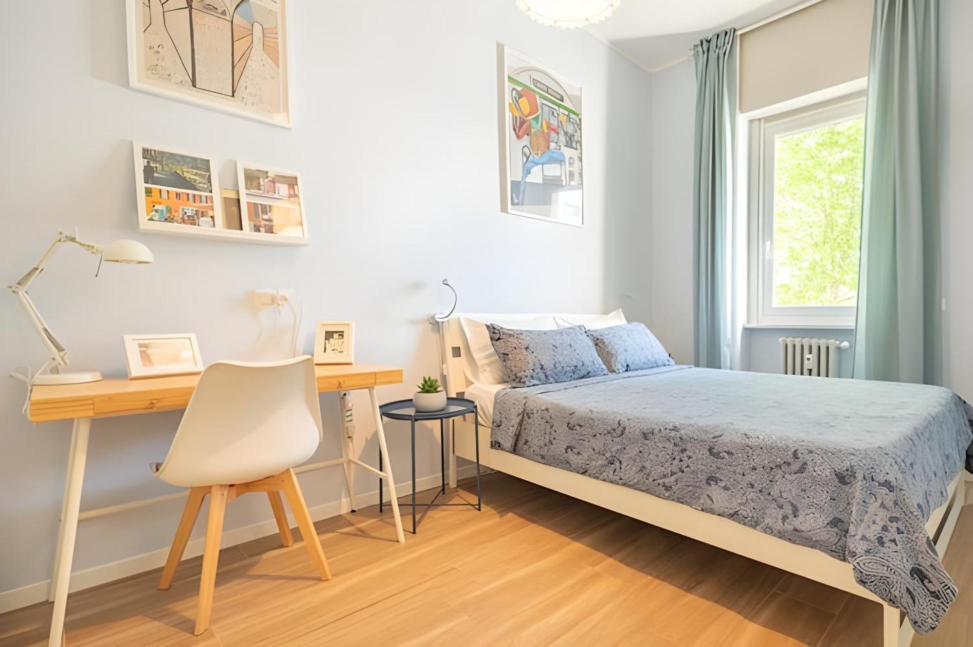 San Siro Arty And Cute Room - Homestay Con Bagno Privato Milano Dış mekan fotoğraf