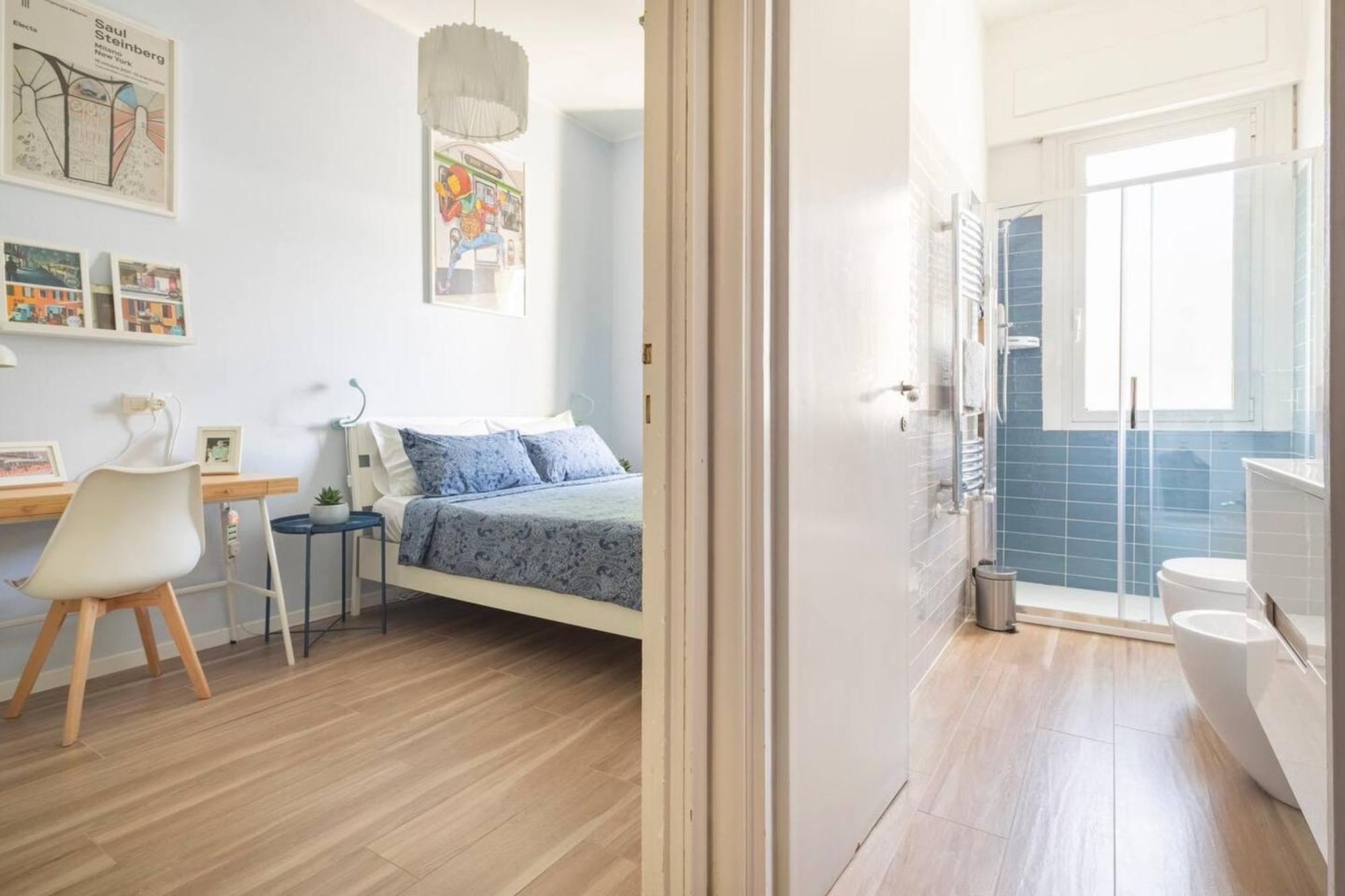 San Siro Arty And Cute Room - Homestay Con Bagno Privato Milano Dış mekan fotoğraf